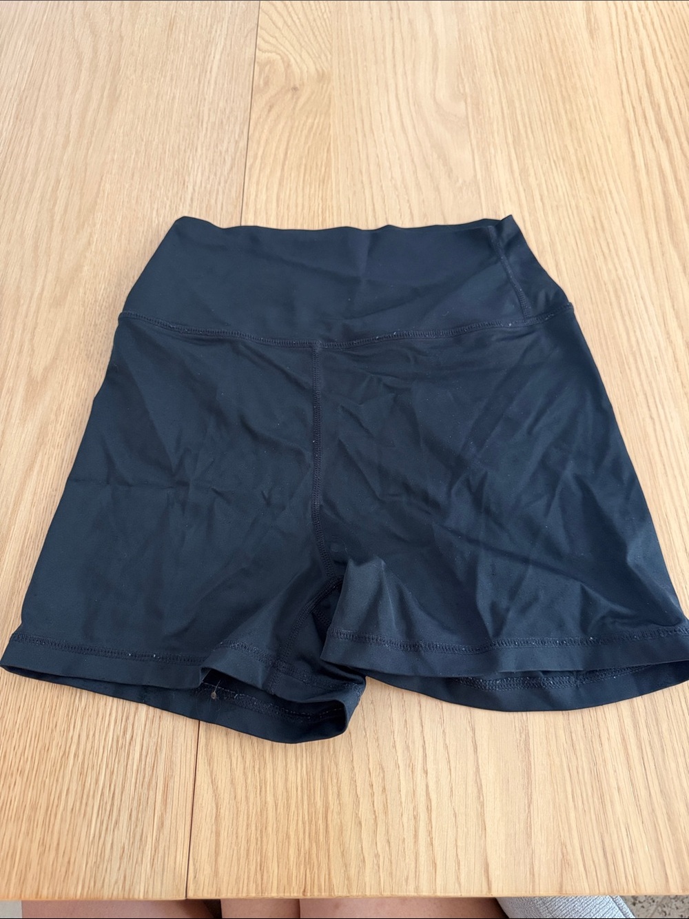 Weworewhat black biker shorts size XS